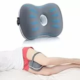 Enighs Knie-Bein-Kissen, formendes Kissen für Seitenschläfer, mit kühlendem Bezug aus Memory-Schaum, um den Beindruck zu entlasten