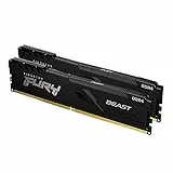 Kingston FURY Beast 16GB (2x8GB) 3600MHz DDR4 CL17 Desktop Speicher Kit mit 2 KF436C17BBK2/16