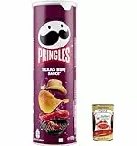 12x Texas BBQ Sauce 175 g – der unwiderstehliche Snack-Klassiker in der praktischen Dose – knackige Chips mit Barbequesauce-Geschmack – Pop. Play. Eat. + Italian Gourmet polpa 400g