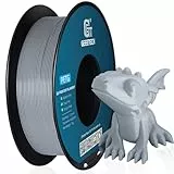 GEEETECH 3D Filament PETG 1,75 mm 1 kg für 3D-Drucker Maßgenauigkeit +/- 0,02 mm, Grau