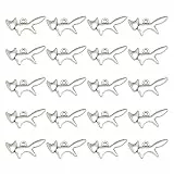 TENDYCOCO Mini Fuchs Anhänger 20 Stück Antik Silber Schmuckanhänger Diy Charms Für Halskette Armband Schlüsselbund Bastel Zubehör