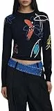 Desigual JERS_ARTY, 2000 BLACK, XL