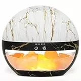 SALUBRITO Aroma Diffuser Salzlampe, Himalaya Salz Diffusor für Ätherische Öle, Ultraschall Aromatherapie Diffuser für Duftöl, Aroma Diffusor für Zuhause Büro Yoga, Geschenk für Frauen