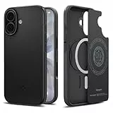 Spigen iPhone 17 Hülle [Militärgeprüfter Schutz] Thin Fit MagFit Case Handyhülle Slim Kompatibel mit MagSafe –Schwarz