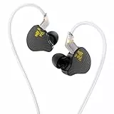 KBEAR NZ02 in Ear kopfhörer Kabel 10 mm Dual-Magnet-Treiber Gaming IEM kopfhörer für Gaming Metall-Zinklegierungsabdeckung 3D-Surround-Sound Geringe Latenz Nicht abnehmbares Kabel