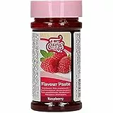 FunCakes Geschmackpaste Himbeere: Lebensmittelaroma, großartiger Geschmack, perfekt zum Dekorieren von Kuchen, geeignet für Teig und Füllungen. 120 g.