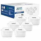 GOLDEN ICEPURE Wasserfilter Kartuschen Kompatibel mit Brita® Maxtra+® Plus Maxtra Pro® All-in-1，Wasserfilter kartuschen Ersatz für Mavea,Anna Duomax,6 Stück