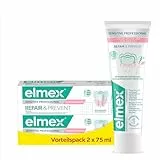 elmex Zahnpasta Sensitive Professional Repair & Prevent 2x75ml – medizinische Zahnreinigung für sofortigen*, anhaltenden Schutz – beugt Zahnfleischrückgang & neuen Schmerzen vor