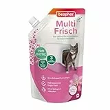 Beaphar Geruchsabsorber - konzentriertes Katzenstreugranulat - Neutralisiert unangenehme Gerüche - Hinterlässt einen angenehmen Duft (Orchidee) - 400 g - bis zu 4 Monate Anwendung