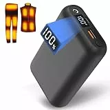 7.4V2A 20000mAh Akku Pack für beheizte Weste, Jacke, Mantel, Decke, Hosen, Hosen und Heizunterwäsche, DC Port beheizte Kleidung Ersatzakku Pack