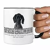Bayerischer Gebirgsschweißhund BGS Official Dog cool Tasse lustig Kaffeebecher happy Design Becher