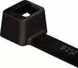 HellermannTyton 111-03050 T30R-PA66HS-BK Kabelbinder 150 mm 3.50 mm Schwarz 100 St.