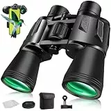 Fernglas für Erwachsene 20x50, Stabiles Fernglas mit Smartphone Adapter für Vogelbeobachtung, Jagd, Outdoor, Reisen & Natur, Kompakt Leicht Wasserdichtes Ferngläser Für Brillenträger Geeignet