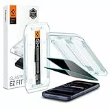 Spigen Glas.tR EZ Fit Sichtschutz Schutzfolie kompatibel mit iPhone 17 Pro, iPhone 17, iPhone 16 Pro, 2 Stück, Privacy Schutz, inklusive Installationskit, Kratzfest, 9H Härte Folie