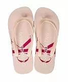 Calvin Klein Jeans Flip-Flops für Damen CK Pantoffeln für den Strand oder das Schwimmbad Artikel YW0YW00098 BEACH SANDAL MONOGRAMM TPU, TN9 Pearly Pink, 40