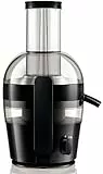 Philips Domestic Appliances HR1855/70 Entsafter, ABS Synthetik, 1.2 liters, Noire/Argent