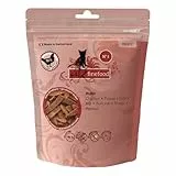 catz finefood Meatz Katzen Leckerlies Huhn N° 3 - knusprige Fleischstreifen, gegrilltes Hühnerfleisch mit Biotin für gänzendes Fell - Katzensnack ohne Zucker, getreidefrei, 45g