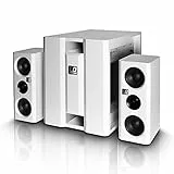 LD Systems LDDAVE8XSW Dave Serie Multimedia System (20,3 cm (8 Zoll), 117 dB/mW, aktiv) weiß
