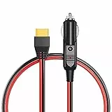 AFERIY 12/24V Zigarettenanzünder zu XT90 1M Kabel Autoladegerät Stecker für Autos/LKWs zu Solar Generator