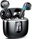Bluetooth Kopfhörer 5.4, 2026 Kopfhörer Kabellos Bluetooth In Ear mit 6 ENC Noise Cancelling Mics, 40Std Stereo Ohrhörer mit LED Anzeige USB-C, IP7 Wasserdicht Wireless Earbuds für Sport Arbeit Office