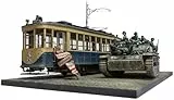 MiniArt MA36067 1/35 Kharkov 1943 Tram & No. 3 Assault Gun G Type w/Crew Big Set Plastic Model, Geformte Farbe