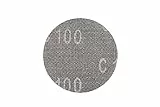 kwb 491422 Schleifgitter Scheibe für Exzenterschleifer (Korn 220, für Gips und Rigips), Durchmesser 150 mm, 5er Pack