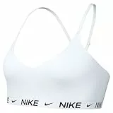 Nike Damen Df Indy LGT Sport-BH, White/Black, M
