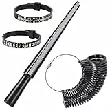 4-teiliges Ringmaß-Set, Ringstab, ringgrössenmesser, ring messer finger, ringmaßband, ring size measuring tool, Ringschablone, Ringmaß, Messskalen-Set, Größenstandard UK, EU, US