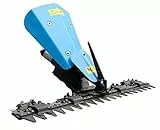 Güde 95181 Balkenmäher GBM 970 (970mm Schnittbreite, 20-60mm Schnitthöhenverstellung Für Flächen über 2.000 m²), 152 x 98 x 151 cm