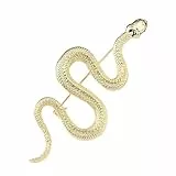 Holibanna Schlange Brosche Pin Gold Schlange Pin Hochzeit Brosche Mantel Zubehör Für Frauen Und Mädchen