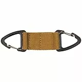 MFH Universalhalter doppelt mit 2 Karabinerhaken (Coyote Tan)