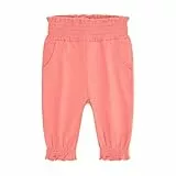 Steiff Hose EU Größe 68 Fusion Coral, Kinder Hose, Babyhose für jeden Anlass, lockere Bequeme Passform, waschmaschinenfest