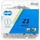 KMC Z1 Wide EPT E-Bike 1-Fach Kette 1/2' x1/8', 128 Glieder, Silber