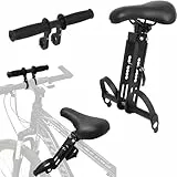 Gekufa Fahrradsitz Kinder Vorne, Kindersitz Fahrrad Vorne mit Lenker und Pedalwerk, Mountainbike Kindersitz Vorne Abnehmbarer, Kinderfahrradsitz für Kinder im Alter von 2-5 Jahren (bis zu 48 Pfund)