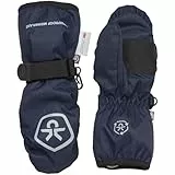 Color Kids Kids Mittens 2 Blau - Thinsulate™ Warme wasserdichte Kinder Fäustlinge, Größe 6-8 Jahre - Farbe Total Eclip