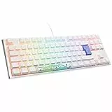 Ducky One 3 Classic Mechanische Tastatur - Mechanical Keyboard - Tastatur Gaming Mechanisch - Gaming Keyboard Mechanical - Mechanische Gaming Tastatur - TKL-Format 80% - MX-Clear
