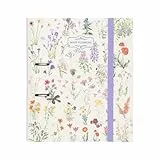 Kokonote Ordner Premium Wild Flowers - Ringordner A4 - Ordner A4
