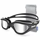 OMID Schwimmbrille, P2 Komfortable Anti-Fog Schwimmbrille für Männer Frauen Erwachsene Jugend