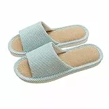 Bastwahl Hausschuhe Damen Herren Pantoffeln - Damen-Hausschuhe Drinnen Slippers Atmungsaktiv Und Komfortabel Gästehausschuhe rutschfeste Hotelslipper Für Zu Hause Hotel
