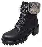 Tom Tailor Damen 8490130003 Mode-Stiefel, Black, 40 EU