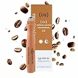 Skincyclopedia Koffein Augen Roll On kühlend mit Q10 und Hyaluronsäure, Augenserum gegen dunkle Augenringe und Tränensäcke, Anti Aging Augenroller, Caffeine Skincare, Augenpflege, 15ml