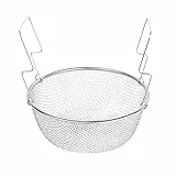 Sdkmah9 Pommes Frites-Korb, für Zuhause, Snack, Mini-Küche, Fritteuse, Sieb, Kochsieb, Griff, tragbar, Edelstahl-Geschirr