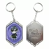 SAKAMI - Black Butler - Ciel Motive B - Metall-Keychain, Schlüsselanhänger - 12 cm