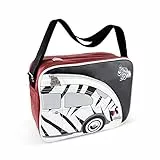 BRISA VW Collection - Volkswagen Schulter-Umhänge-Reise-Tasche-Freizeit-Bag mit VW Käfer Motiv (Käfer/Schwarz/Unisex/34 cm)