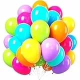 Ovanda 20 Stück 10 Zoll Luftballons Bunt,Regenbogen Party Ballons,Ballons Tropische,Sommer Hawaii Partyballon,Latex Helium Ballon,Ballon Girlande Bogen,Sommer Flamingo Deko,Kinder Geburtstag,Babyparty