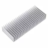 1 Stück Alu Kühlkörper/kühlrippen, Wärmeableiter Kühler Set Heat Sink 24 Zähne150mm Kühlkörper 150 X 59 X 25mm Heatsink