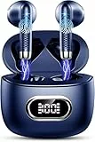 Drsaec Bluetooth 5.4 Kopfhörer, 6D Tiefer Bass In Ear Kopfhörer Kabellos Bluetooth, 2026 Neu Kabellose Kopfhörer mit 6 ENC Mic, 42 Std Noise Cancelling Ear Buds, USB-C, IP7 Wasserdicht Sport Ohrhörer