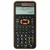 Sharp EL-W531 XG-YR Wissenschaftlicher Schulrechner (4-zeilige Anzeige, WriteView, D.A.L.-Eingabe) Orange