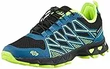 Brütting Unisex Mission Walkingschuhe, Petrol/schwarz/Lemon, 44 EU