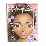 Depesche 13164 TOPModel - Makeup Kreativ -Mappe, mit Model Motiven zum Selbstgestalten, inkl. Make Up Palette und Pinseln
